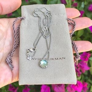 David Yurman Châtelaine Necklace with Prasiolite